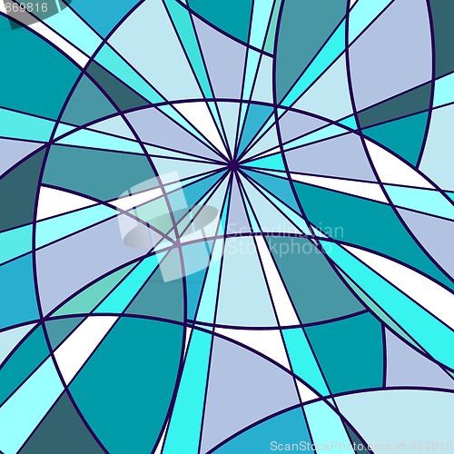 Image of Mosaic blue background