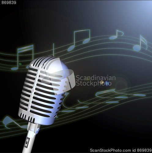 Image of Retro Microphone