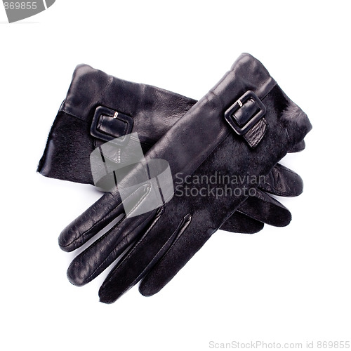 Image of black gloves
