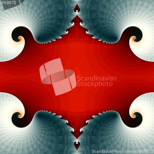 Image of Fantasy fractal frame