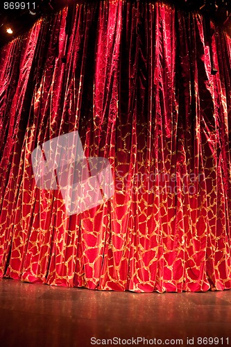 Image of Red Curtain