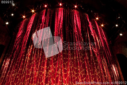 Image of Red Curtain