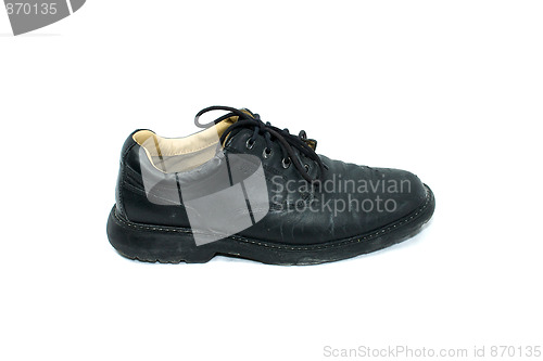 Image of side view of work shoe
