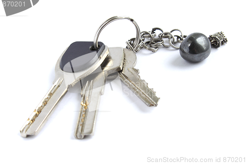 Image of Keys isolated on white