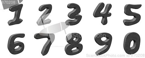 Image of 3d numbers