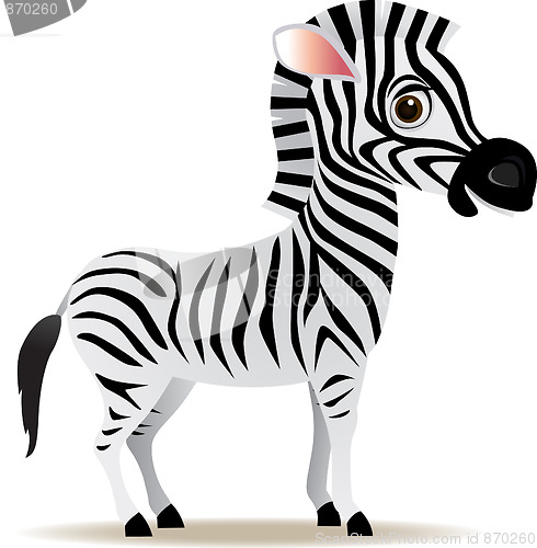 Image of Zebra cartoon