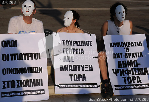 Image of Protesting in Athens
