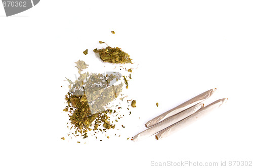 Image of medical marijuana and joints