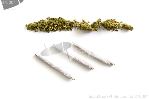 Image of pot and joints