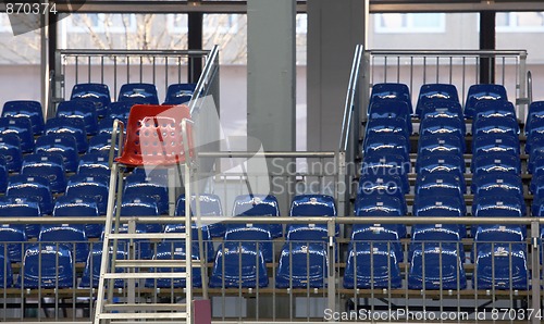 Image of  Blue seats