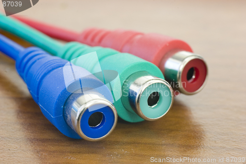 Image of RGB cables