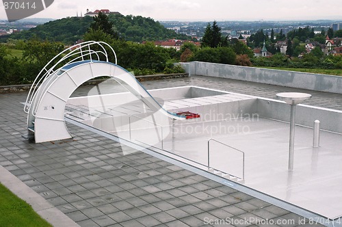 Image of Empty swimming pool