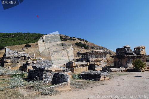 Image of View of Ruins of Ancient Hierapolis