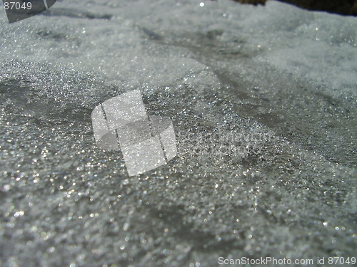 Image of ice texture