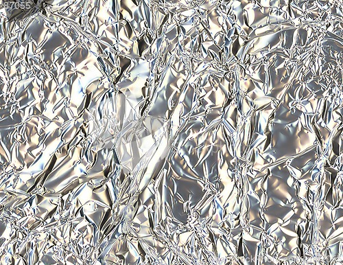 Image of crumpled metal foil