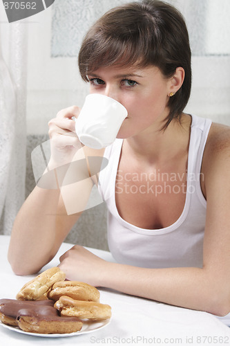 Image of Tea with cakes