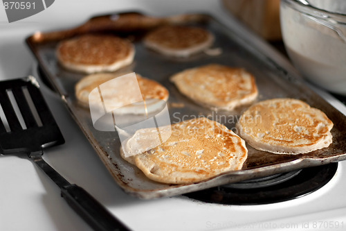 Image of Apple Pancakes Cooking