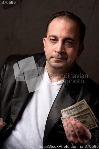 Image of Man With Money