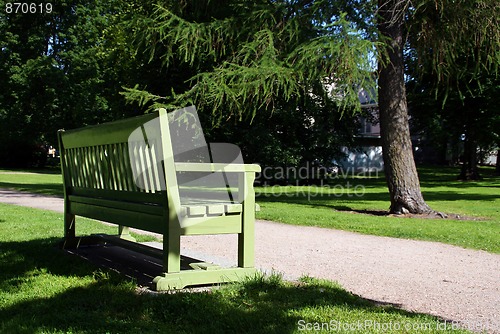 Image of Bench In Park