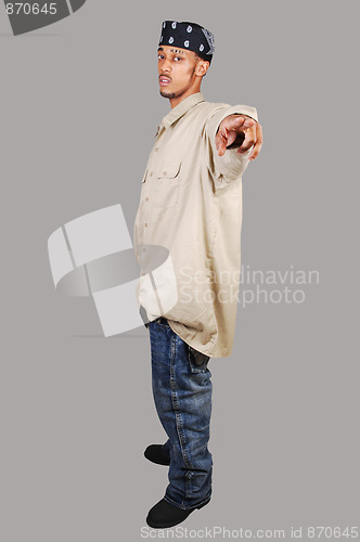 Image of Young black man.