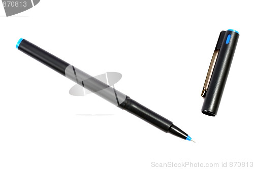 Image of Blue marker pen