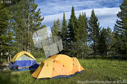 Image of Camping tents