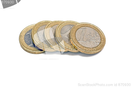 Image of euro coins