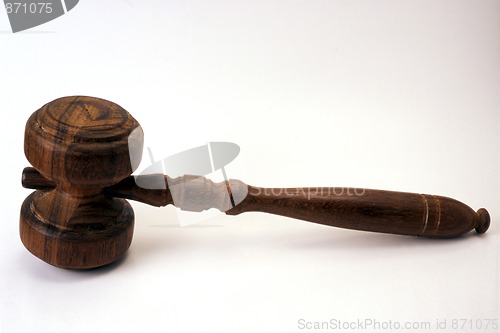 Image of Wooden hammer
