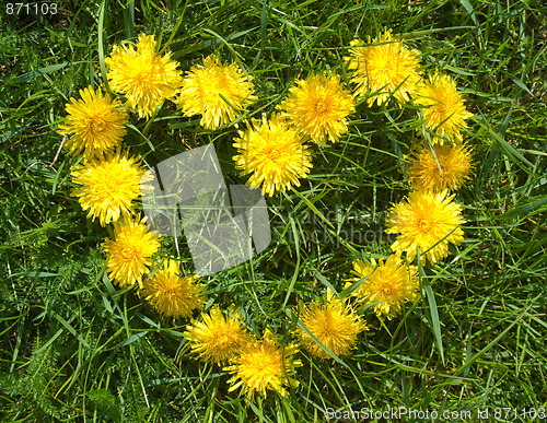 Image of floral heart