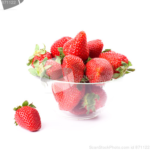 Image of strawberries in the bowl 