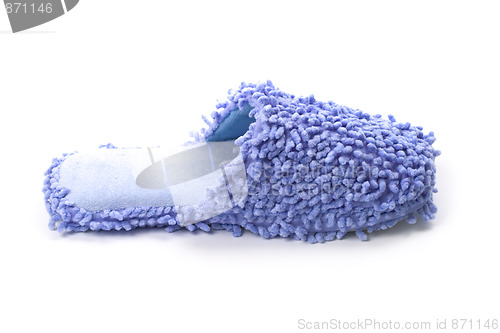 Image of blue slipper