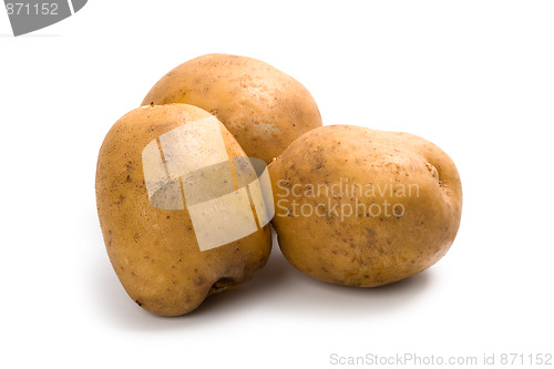 Image of three potatoes