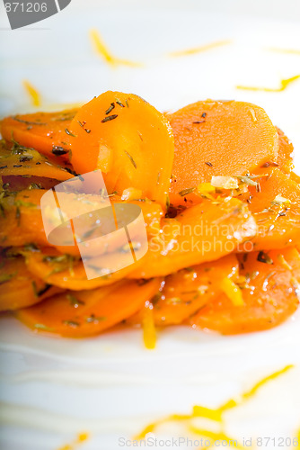 Image of Honey glazed carrots
