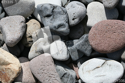 Image of texture rock beach