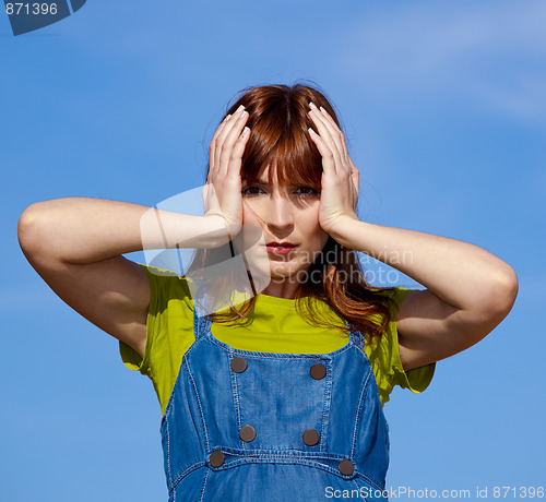 Image of Sad woman