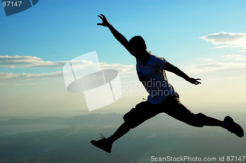 Image of sky jump