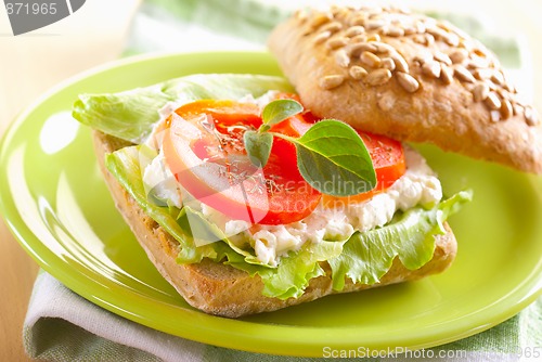 Image of roll sandwich