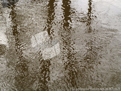 Image of water reflections