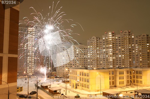 Image of festive firework