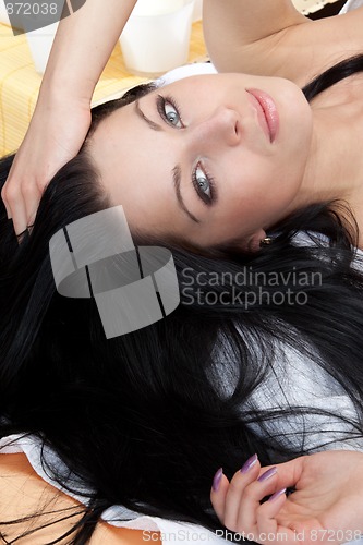 Image of brunette