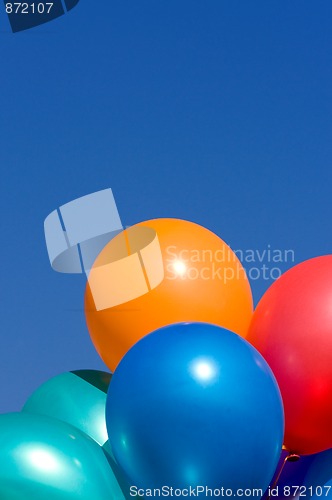Image of Colorful balloons