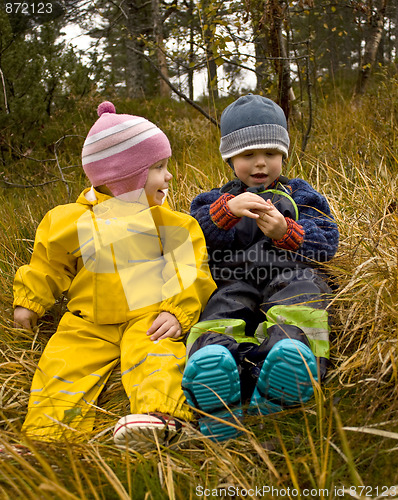 Image of Children talking