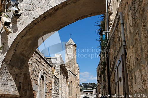 Image of Street in Armenian quarter of Jerusalem