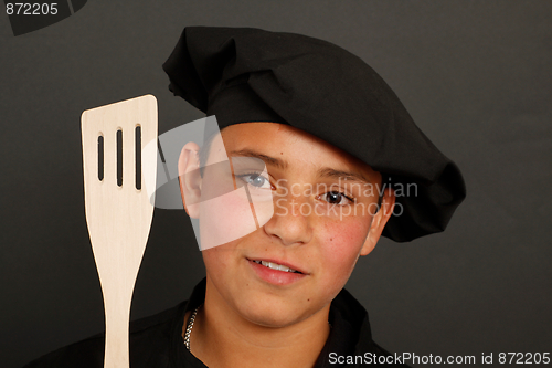 Image of Spanish cook smiling