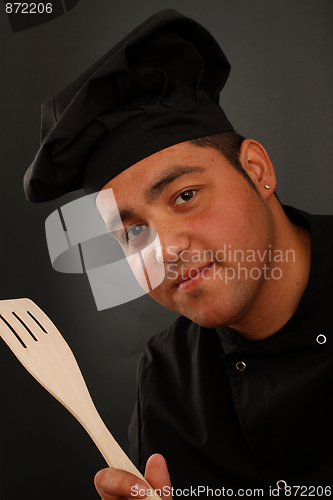 Image of Spanish cook smiling