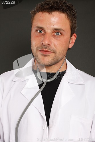 Image of Doctor with stetoscope