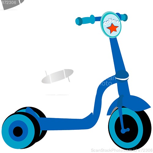 Image of Police toy scooter