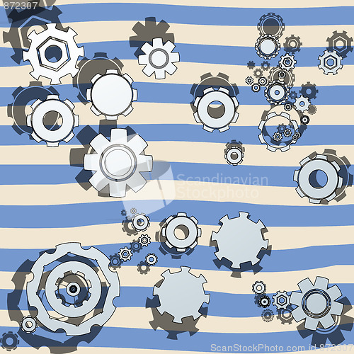 Image of cogwheels illustrated