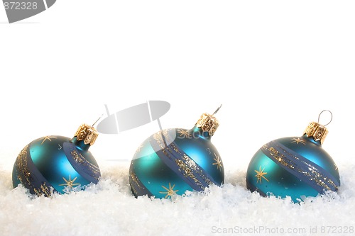 Image of Christmas baubles