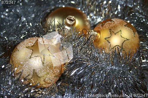 Image of Christmas tree balls